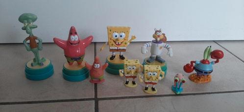 9 Spongebob Squarepants figuren/figuurtjes, Kinderen en Baby's, Speelgoed | Actiefiguren, Gebruikt, Ophalen of Verzenden