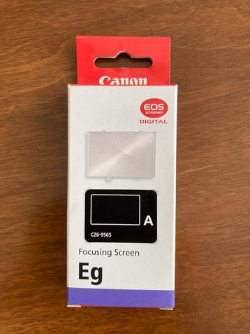 Canon Eg Focussing screen beschikbaar voor biedingen