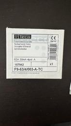 Protection différentielle TECO 4p 30mA 63A, Enlèvement