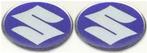 Suzuki 3D doming sticker set #8, Motoren, Verzenden