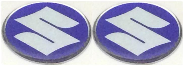 Suzuki 3D doming sticker set #8, Motoren, Accessoires | Stickers, Verzenden