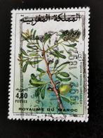 Marokko 1993 - argan olie - arganboom, bomen, planten, flora, Ophalen of Verzenden, Marokko, Gestempeld