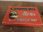 Mens erger je niet. ( vintage ), Hobby en Vrije tijd, Gezelschapsspellen | Bordspellen, Drie of vier spelers, Ophalen, Gebruikt