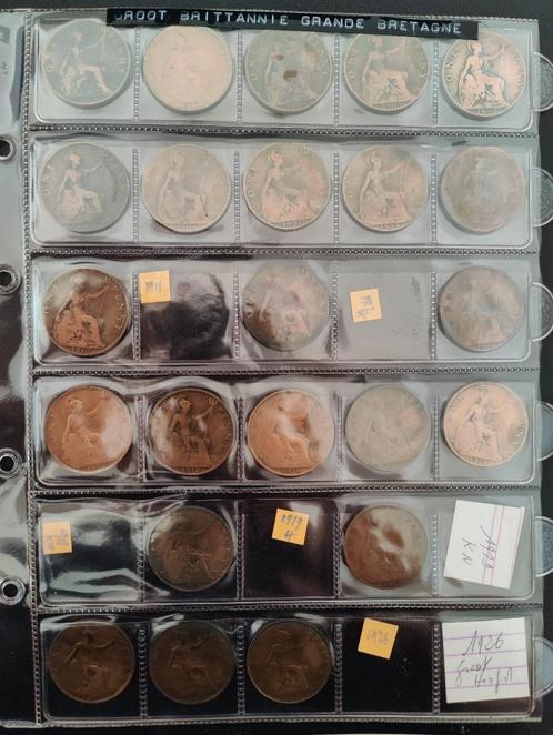 1 penny, ancienne collection, 1897-1967, Royaume-Uni, x49, Timbres & Monnaies, Monnaies | Europe | Monnaies non-euro, Monnaie en vrac