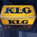 Vintage blik bougies KLG, Verzamelen, Ophalen of Verzenden, Zo goed als nieuw