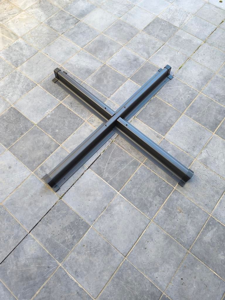 Parasolvoet, Ophalen, Parasolvoet