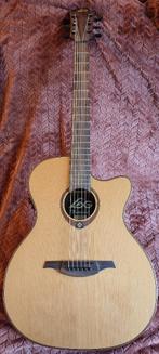 Guitare Lag Tramontane T100 ASCE Auditorium, Musique & Instruments, Enlèvement, Comme neuf, Guitare Western ou Guitare Folk, Avec valise