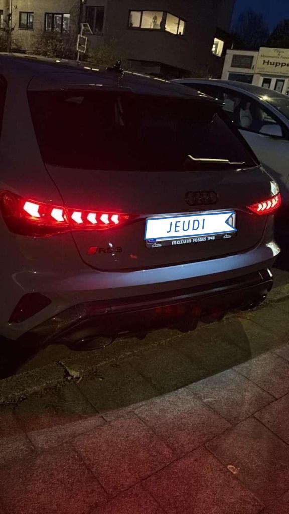 Audi RS3, Ophalen, Nieuw