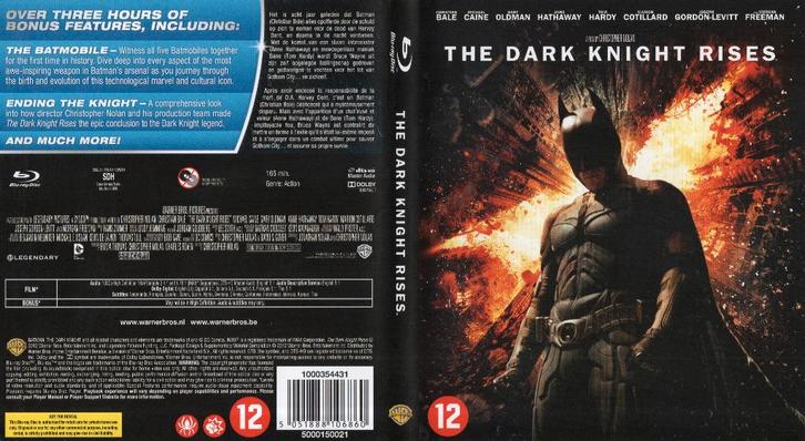 the dark night rises (blu-ray + blu-ray bonus) neuf, CD & DVD, Blu-ray, Comme neuf, Science-Fiction et Fantasy, Enlèvement ou Envoi