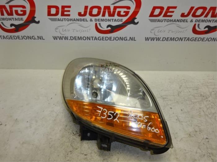 Phare droit d'un Renault Kangoo, Autos : Pièces & Accessoires, Éclairage, Renault, Utilisé, 3 mois de garantie, Enlèvement ou Envoi