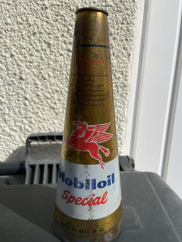 Bidon huile conique, Collections, Enlèvement ou Envoi, Utilisé