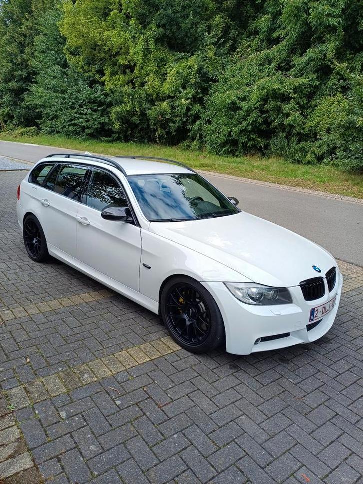 BMW E91 N 54 335I HANDGESCHAKELD, Auto's, BMW, Particulier, 3 Reeks, Benzine, Break, Handgeschakeld, Wit, Bruin, Leder, Achterwielaandrijving