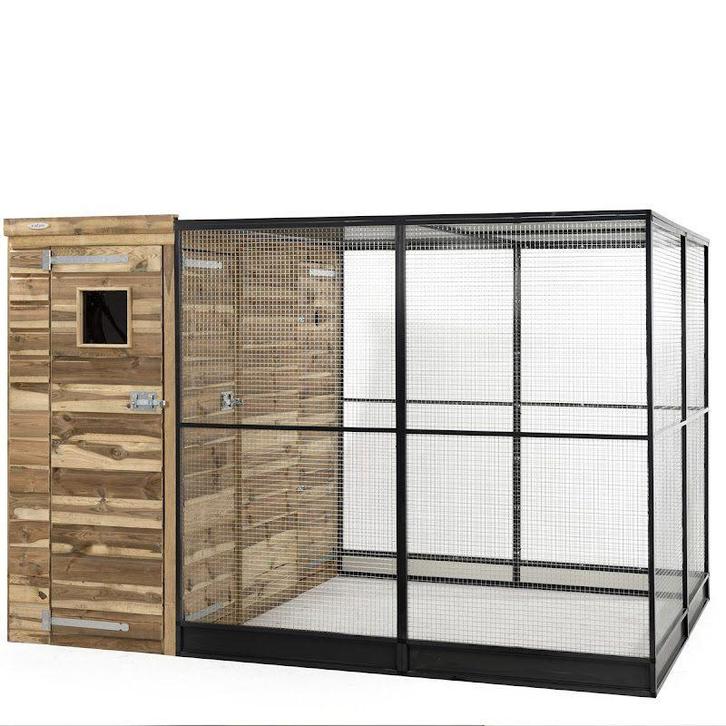 Voliere R9, Dieren en Toebehoren, Vogels | Hokken en Kooien, Nieuw, Volière, Aluminium, Ophalen of Verzenden
