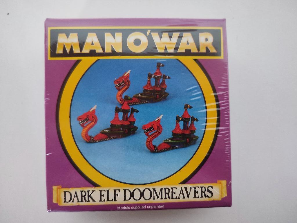 Dark Elf Doomreavers - Man O'War, Ophalen of Verzenden, Zo goed als nieuw, Overige soorten, Figuurtje(s)