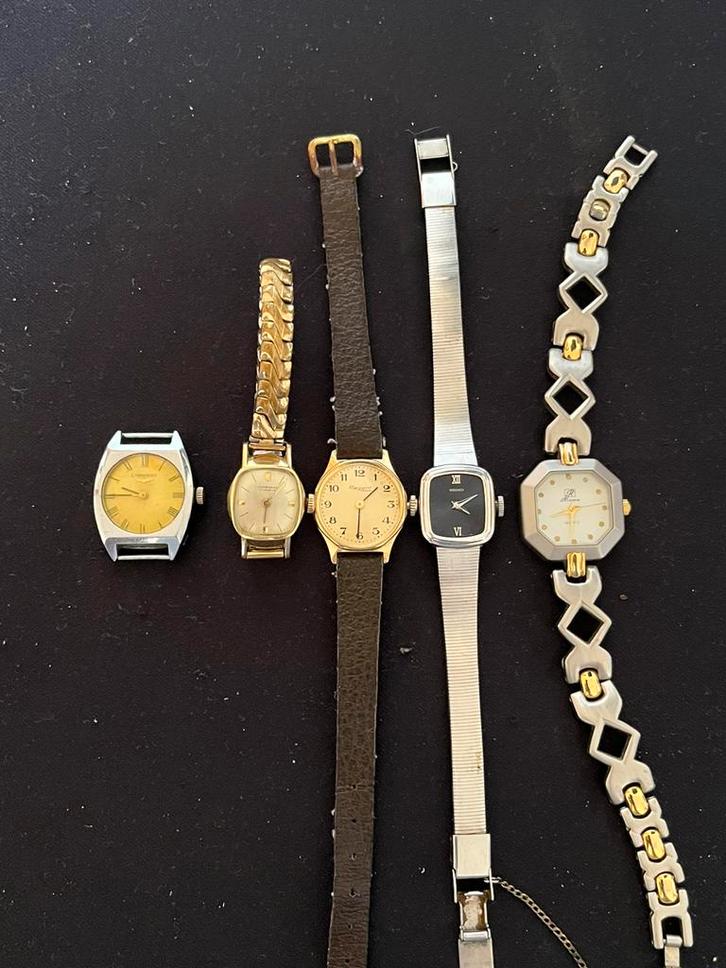 Lot de 5 montres vintage : longines, seiko, junghans, Bijoux, Sacs & Beauté, Montres | Femmes, Comme neuf, Montre-bracelet, Seiko