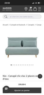 Clic Cla Nio zitbank | Maisons du Monde, Ophalen, Zo goed als nieuw, Groen