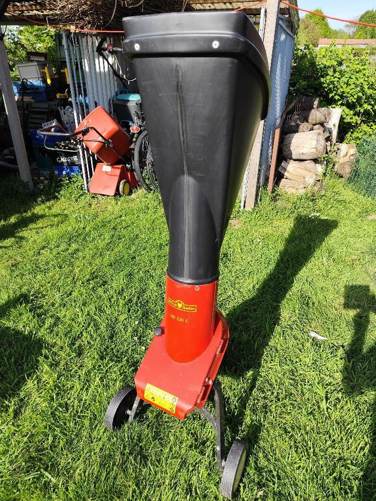 Hakselaar Wolf Garten, Jardin & Terrasse, Enlèvement, Utilisé, Électrique, Wolf Garten