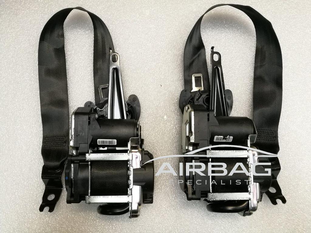 Gordel set front VW Polo 2G pre-safe Big belt 2G4857705 B RA, -, Volkswagen, -, Nieuw