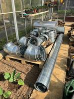 Spiro ventilatiebuizen, bochten, koppelingen en stoppen, Ophalen, Nieuw, Ventilator en Afzuiger