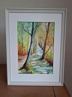 Originele handgeschilderde aquarel, Ophalen of Verzenden