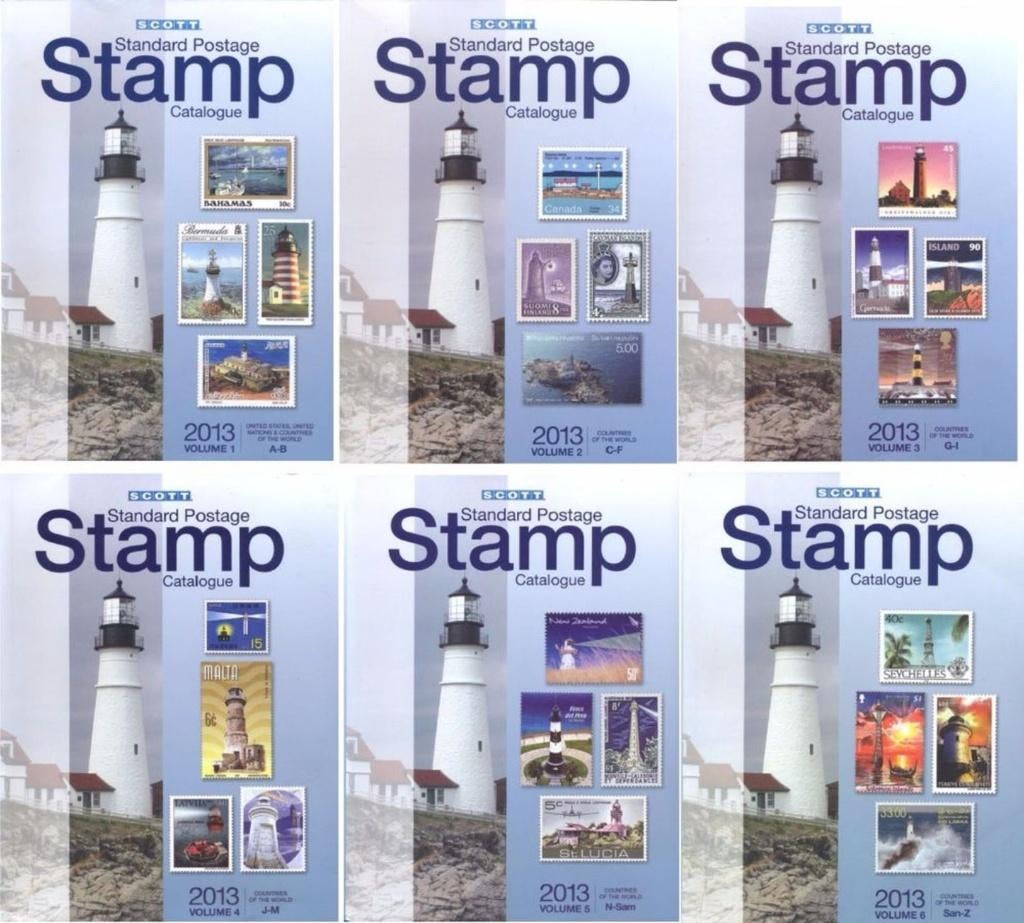 SCOTT Catalogus Worldwide Edition 2013 set A-Z  - PDF, Ophalen of Verzenden