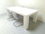 Witte Eettafel Cantmobili 220x110x78, -, Utilisé, -, -