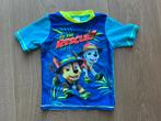 Zwemshirt / UV-shirt van Paw Patrol maat 110 / 116, UV-zwemkleding, Jongen of Meisje, Ophalen of Verzenden, Zo goed als nieuw
