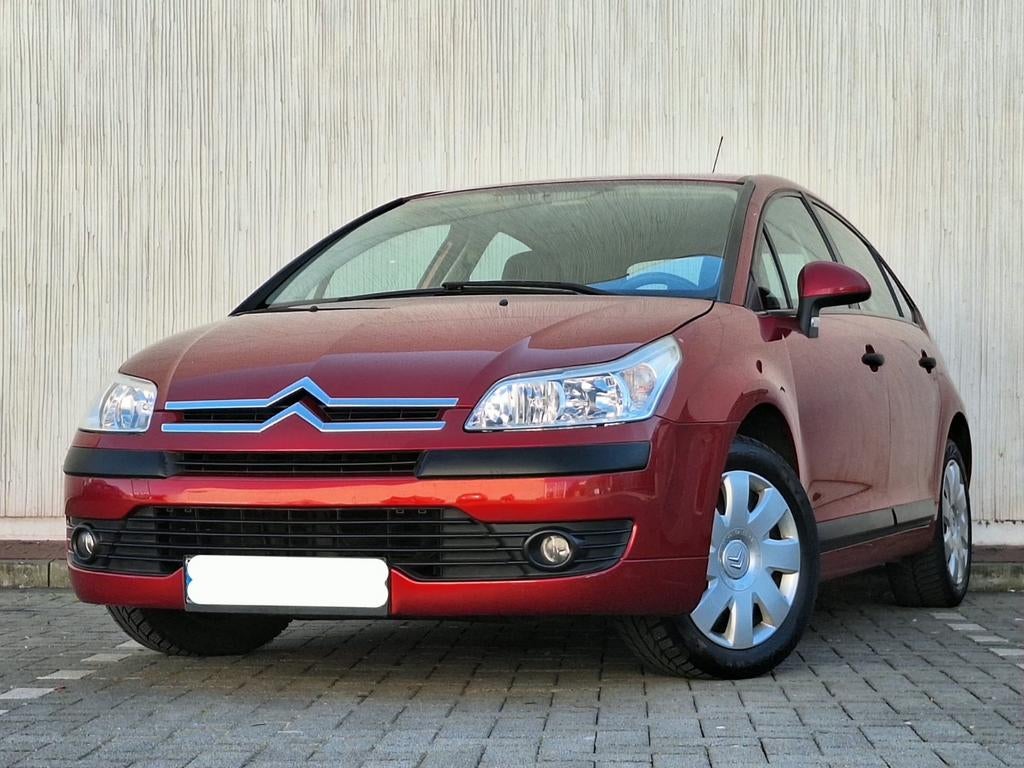 Citroën C4 1.4i AIRCO/ ESSENCE/ 2007/ CARNET, Autos, Citroën, Achat, Entreprise, 5 portes, Berline