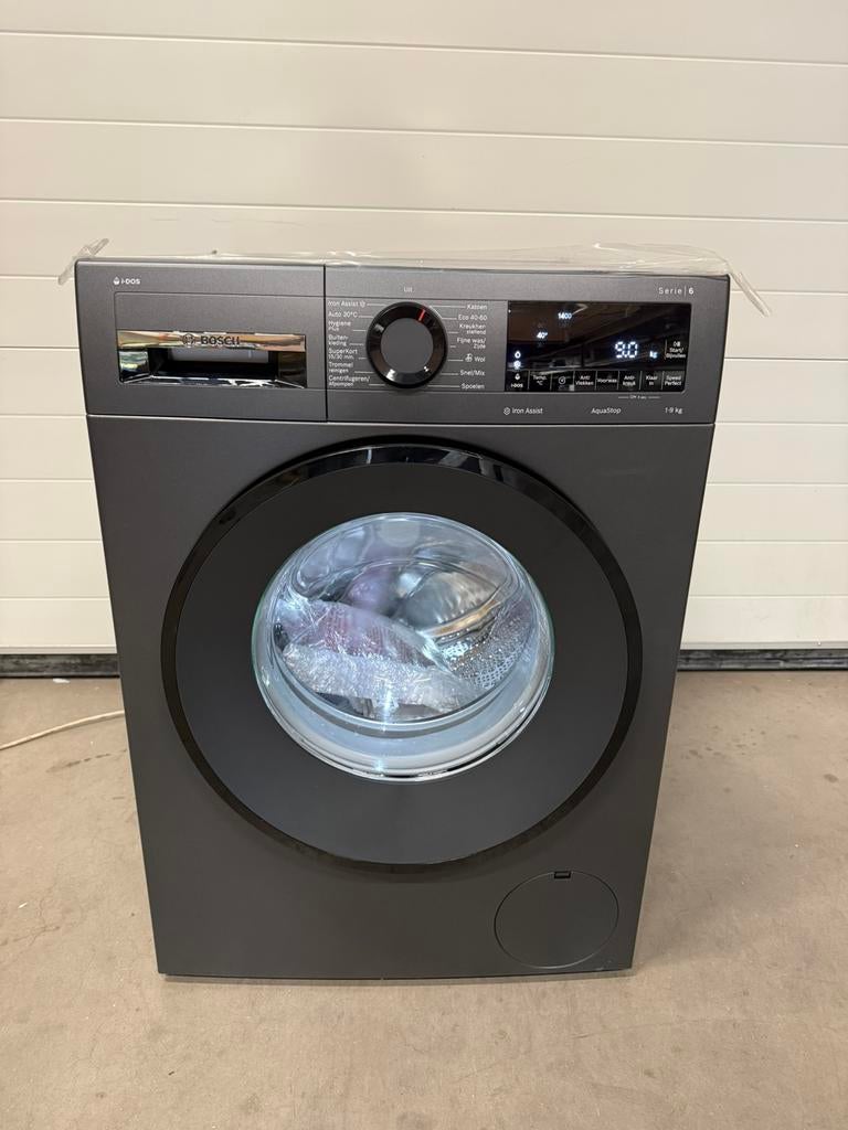 Bosch Serie 6 WGG244FNNL i-DOS 9kg wasmachine nieuw, 1200 tot 1600 toeren, 8 tot 10 kg, Nieuw, Voorlader