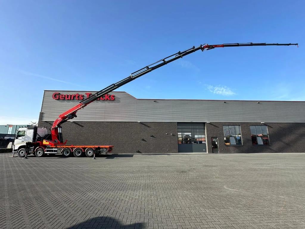 Volvo FH 540 10X4 + FASSI F1650RAL.2.28 + JIB L616L KRAAN/KR, Auto's, Automaat, Euro 6, 397 kW, Wit