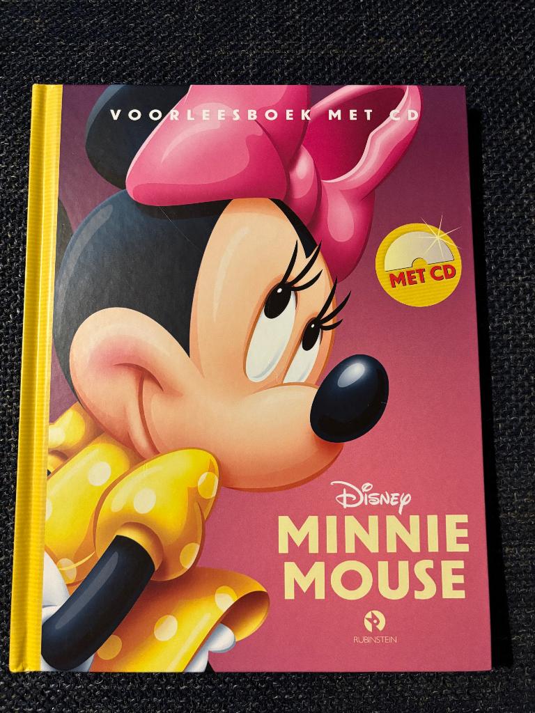 Voorleesboek met CD: Disney Minnie Mouse, Jongen of Meisje, Walt Disney, Ophalen of Verzenden, Zo goed als nieuw