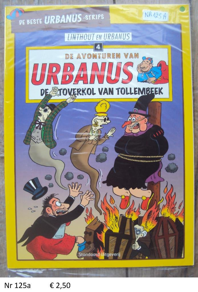 Urbanus strips deel 4, Boeken, Stripverhalen, Meerdere stripboeken, Ophalen of Verzenden, Zo goed als nieuw