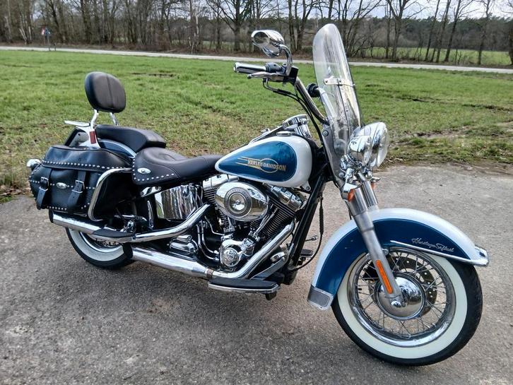 Harley davidson FLSTC 1584 cc twincam 23.700 km Bj 2009, Motoren, Motoren | Harley-Davidson, Particulier, meer dan 35 kW, Ophalen