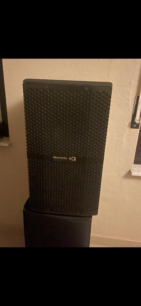 Montarbo Windpro 10, TV, Hi-fi & Vidéo, Autres marques, Comme neuf, Enlèvement, Haut-parleurs Frontaux, Arrière ou Stéréo