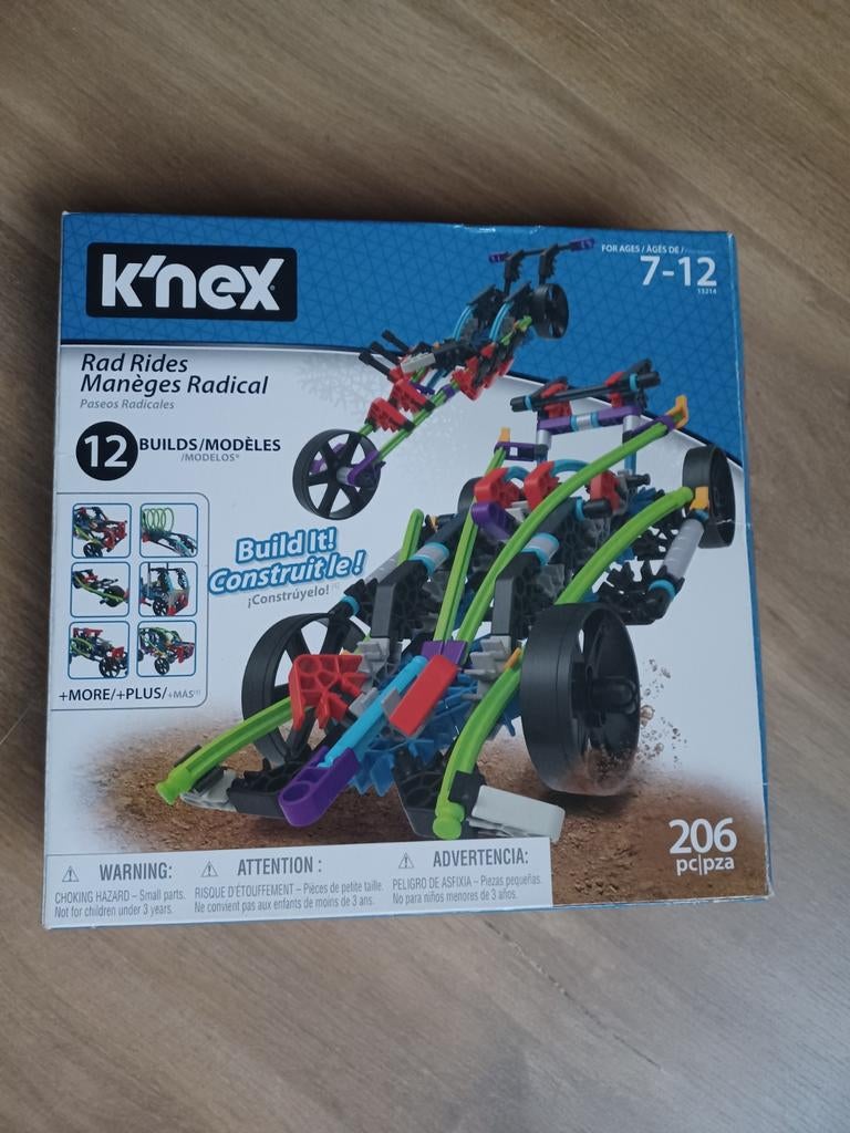 K'nex 12 voertuigen in 1 set, Enfants & Bébés, Jouets | Blocs de construction, Enlèvement ou Envoi, Comme neuf, K'nex