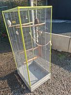 Vogelkooi, Ophalen of Verzenden, Gebruikt, Metaal, Vogelkooi