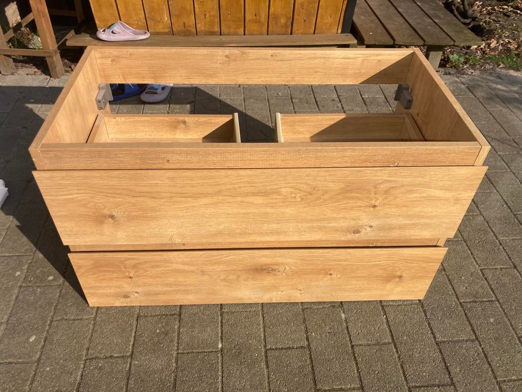 Nieuwe wastafelonderkast Aquazuro Napoli (nooit gebruikt), Maison & Meubles, Salle de bain | Meubles de Salle de bain, Neuf, Meuble lavabo