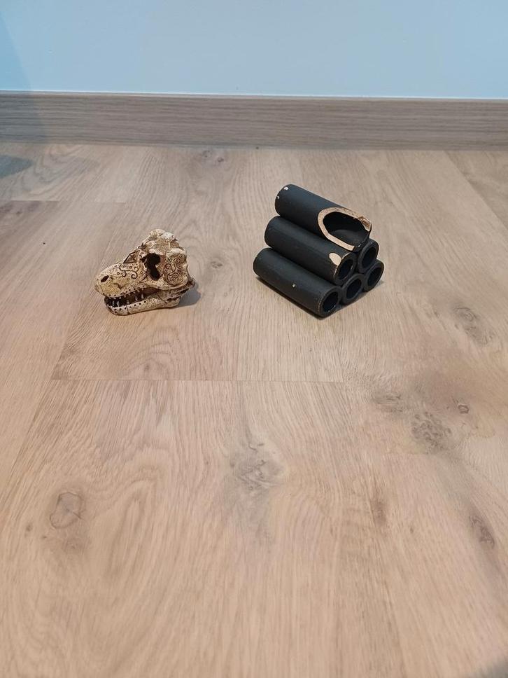 Aquarium decoraties set 3 (3 euro per stuk), Dieren en Toebehoren, Vissen | Aquaria en Toebehoren, Gebruikt, Sierelement, Ophalen of Verzenden