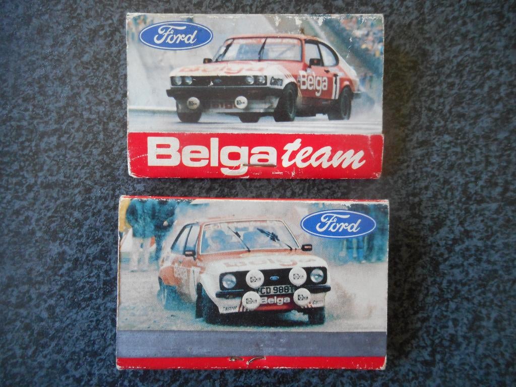FORD Capri & Escort RS Belga Team Rallye 24 hr Francorchamps, Collections, Envoi
