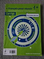 Francais pour reussir 1+ approfondi - Corrige (NE), Ophalen, Nederlands