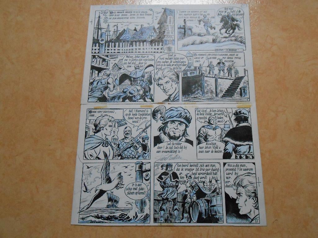 Rode ridder De barbaar + De galeislaaf 2004 HC startpagina., Boeken, Willy Vandersteen, Eén stripboek, Nieuw, Ophalen of Verzenden