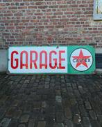 Reclame GARAGE CALTEX, Verzamelen, Ophalen, Zo goed als nieuw, Reclamebord