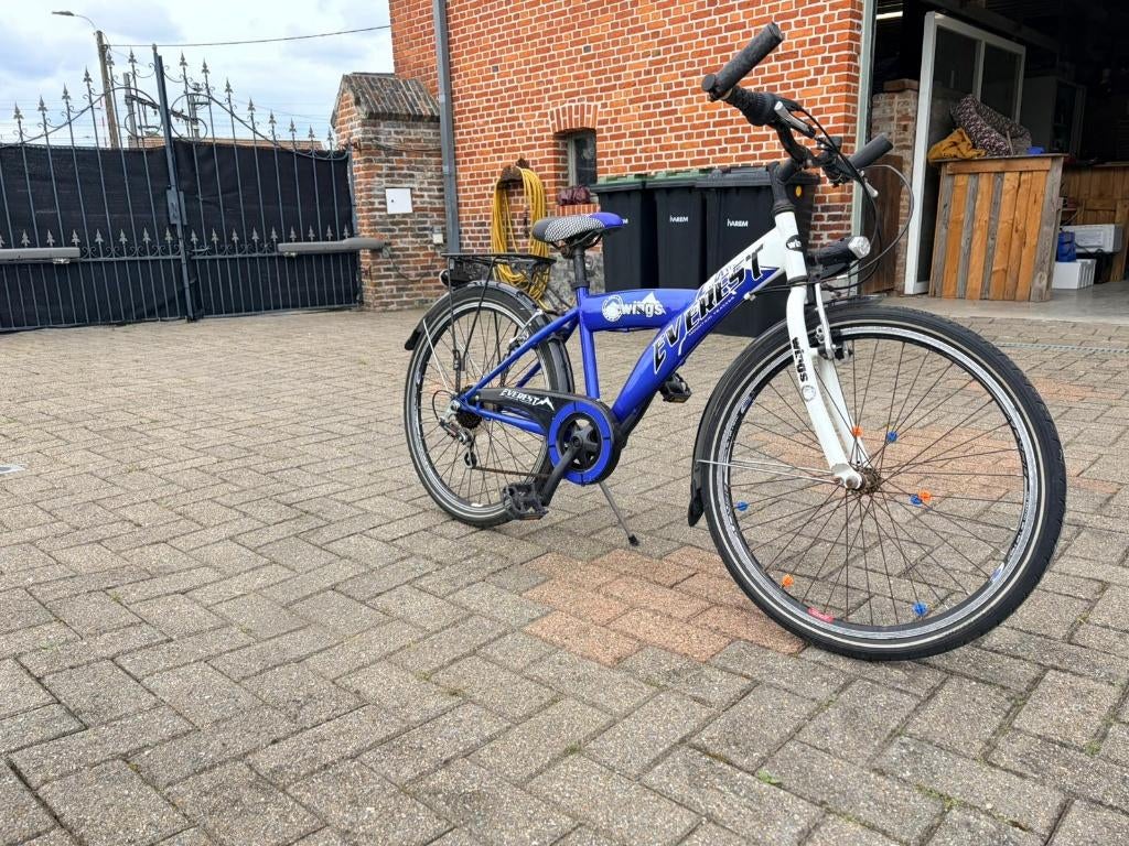 Kinder fiets 24 inch, Fietsen en Brommers, Fietsen | Jongens, Ophalen, Gebruikt, 24 inch, Wings