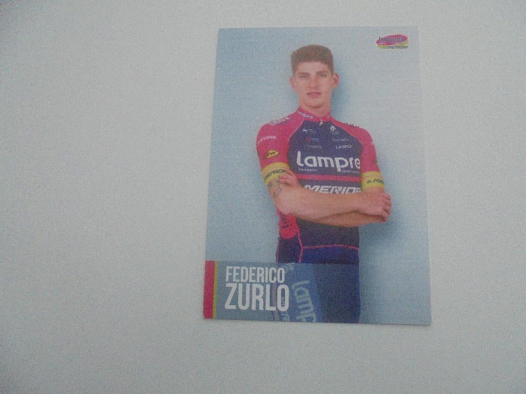 wielrenner-federico zurlo, Collections, Photos & Gravures, Envoi, 1980 à nos jours, Comme neuf, Photo