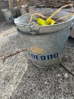 4 metaal emmers van “corona”, Ophalen, Zo goed als nieuw