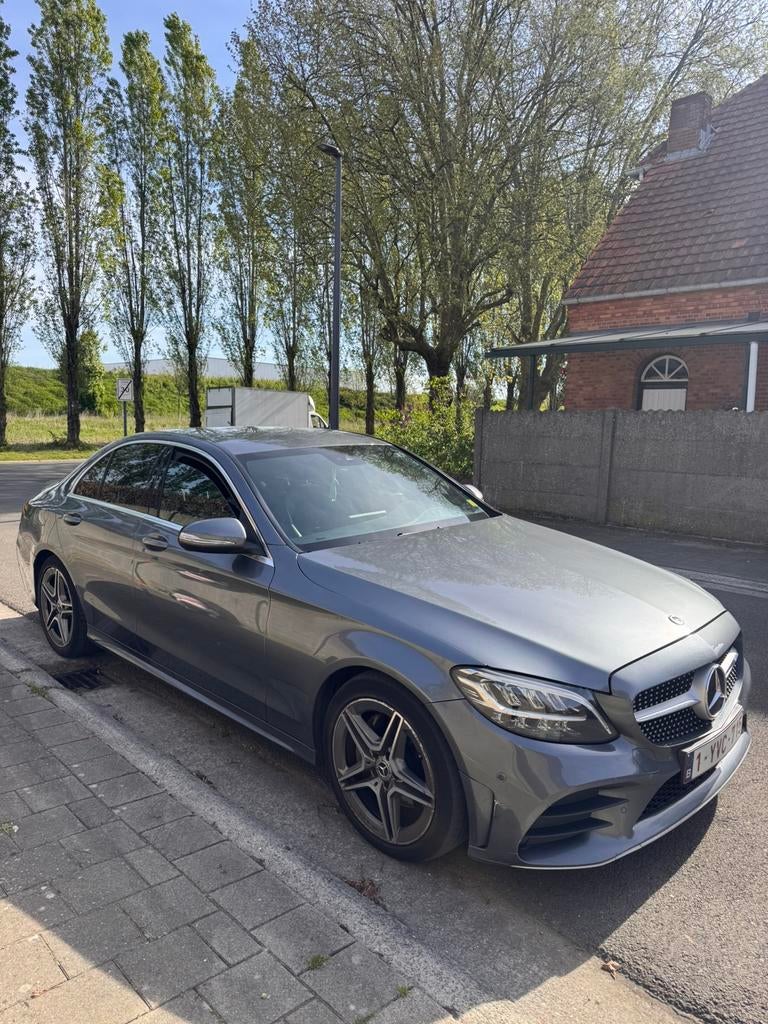 Mercedes C 180d AMG 9G-TRONIC, Autos, Mercedes-Benz, Particulier, Classe C, Diesel, Euro 6, Berline, 5 portes, Automatique, Argent ou Gris