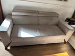 Zetel 3 zit en 2 zit beige  kleur ( stof), Ophalen, Gebruikt, Stof, Beetje landelijk