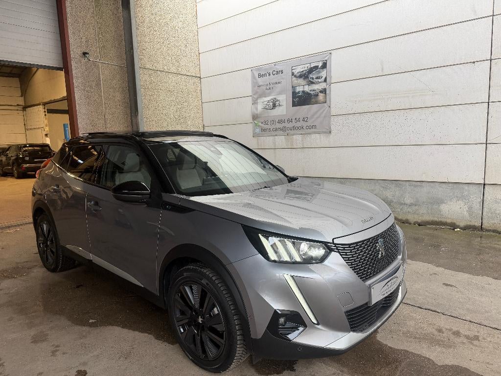 Peugeot e-2008 GT Elektrisch   *Panoramische.Dak*, Auto's, Peugeot, Automaat, Parkeersensor, Zwart, 5 zetels