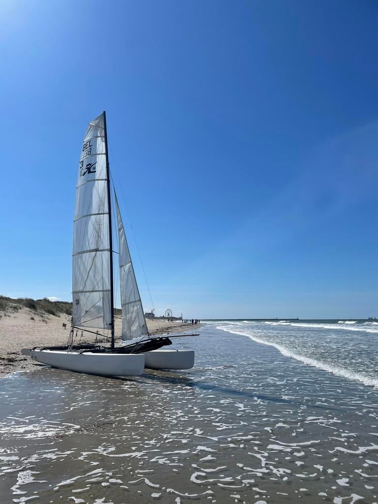 Hobie tiger, Watersport en Boten, Kajuitzeilboten en Zeiljachten, Ophalen, Gebruikt