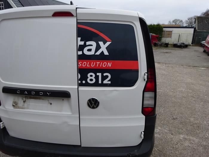 Portière arrière camionnette d'un Volkswagen Caddy (LB9A), Volkswagen, -, Utilisé, Porte